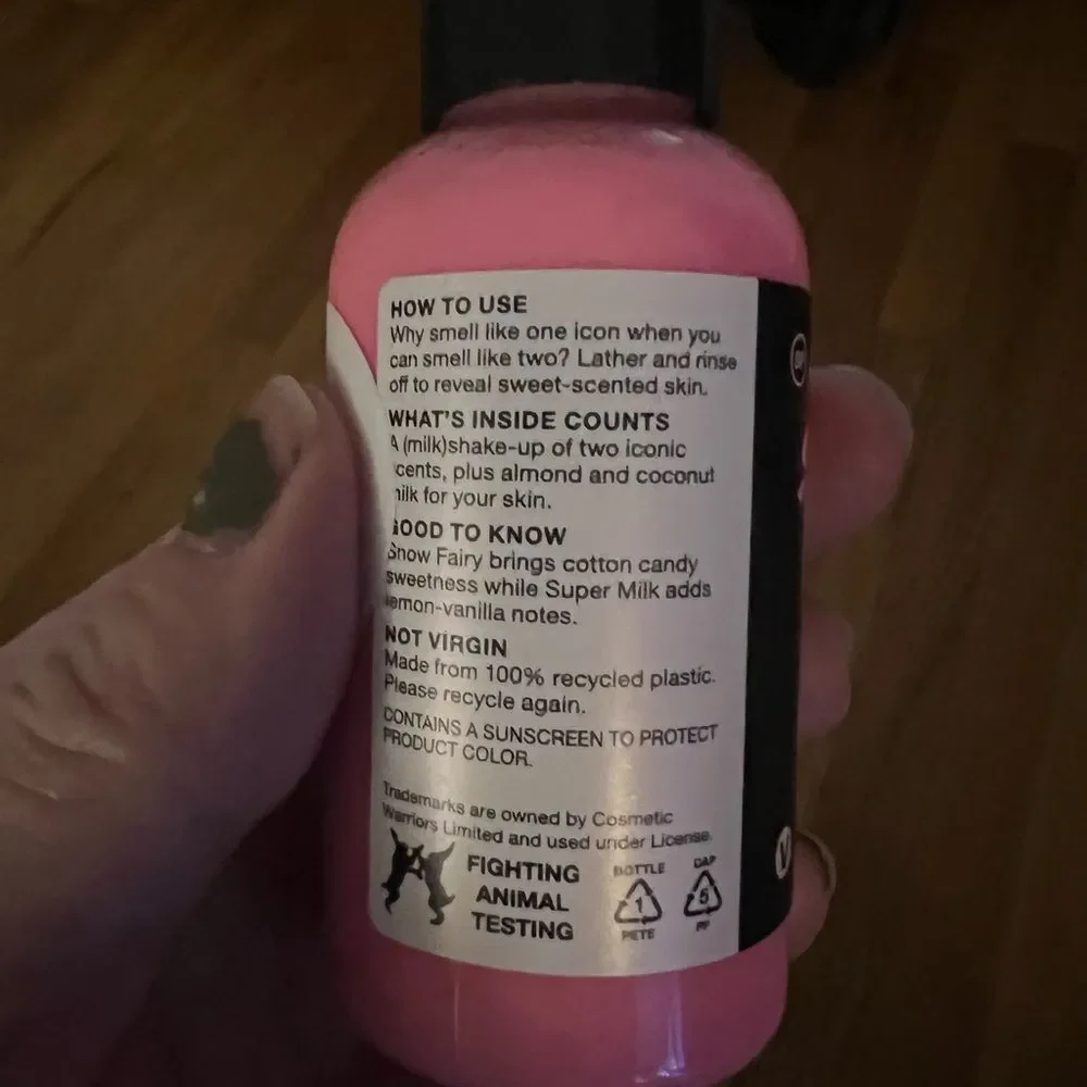 Lush Super Fairy Shower Gel 1.8 oz Travel Size LIMITED EDITION SEALED